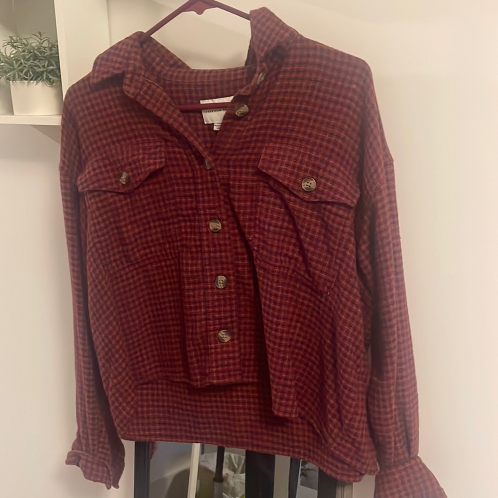 Croppedish flannel